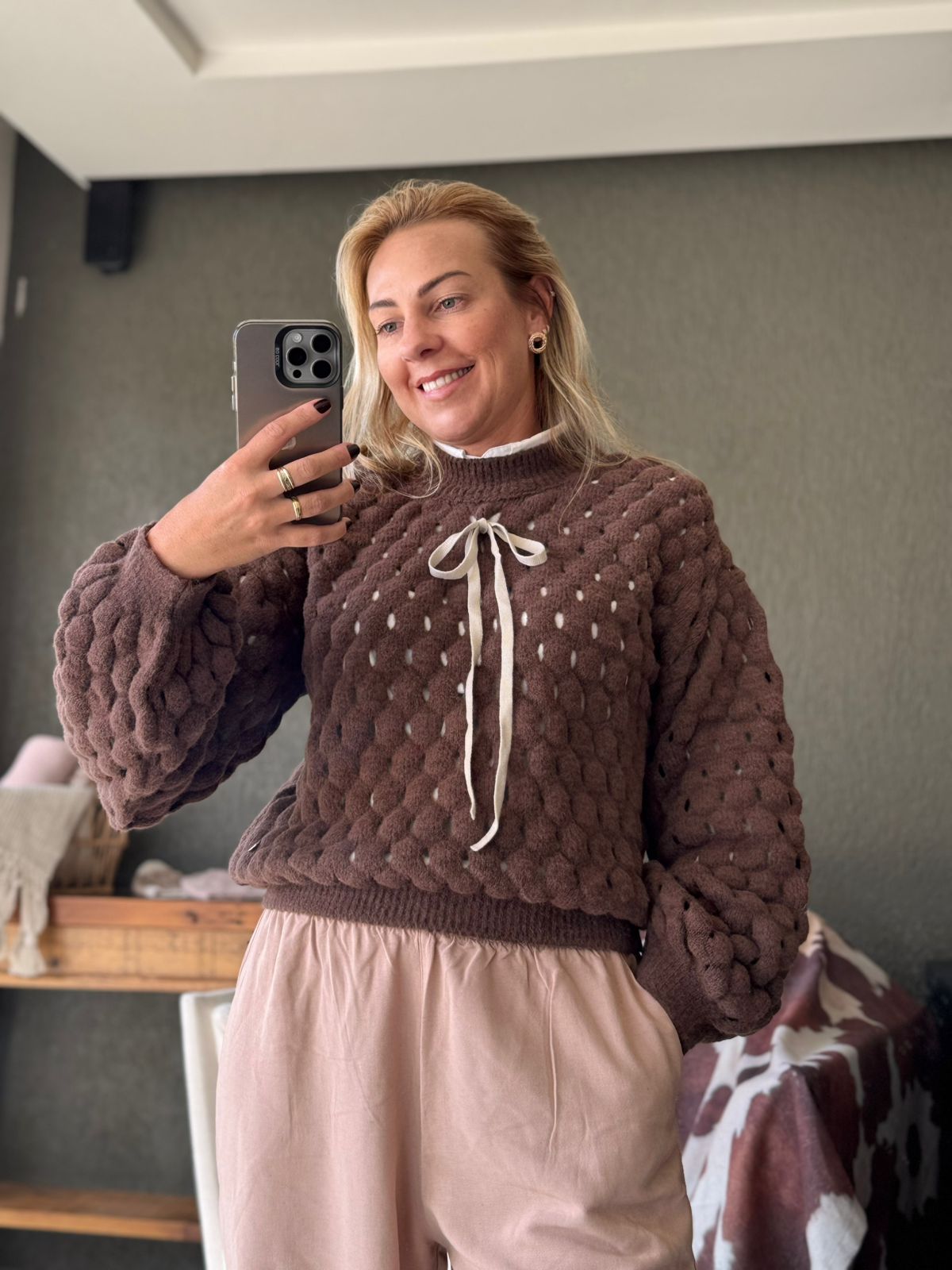 BLUSA BIAMAR COM LAÇO REMOVÍVEL 12358