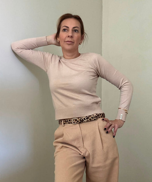 BLUSA BÁSICA EM LÃ E CASHMERE BIAMAR 11899