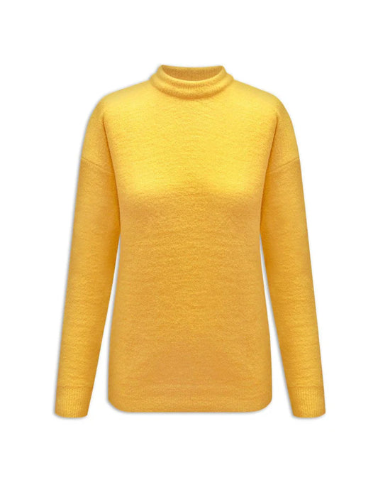 Blusa básica em fio pluma exclusivo Biamar 09872