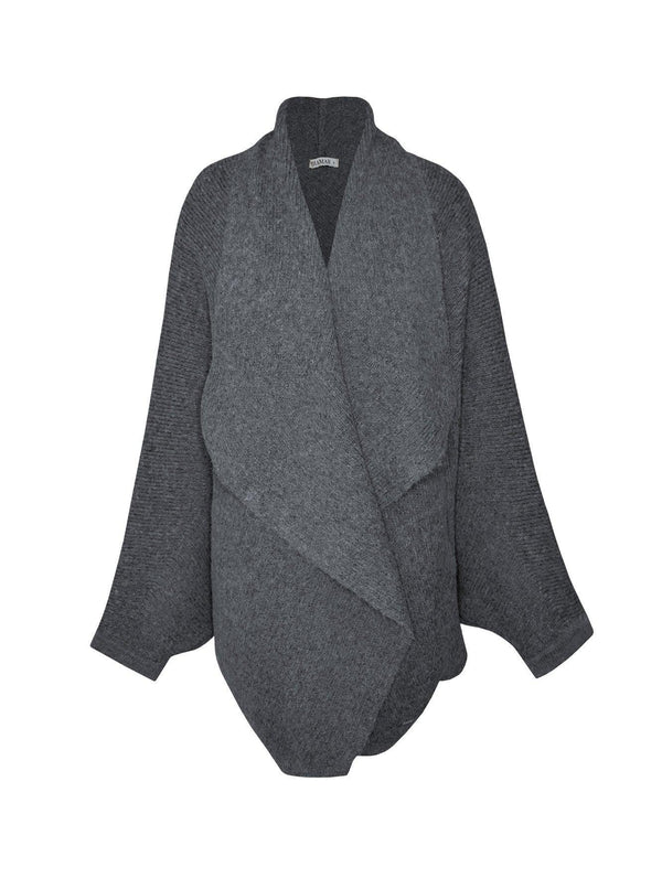 CAPA COM LAPELA ALONGADA E SEM FECHAMENTO BIAMAR
