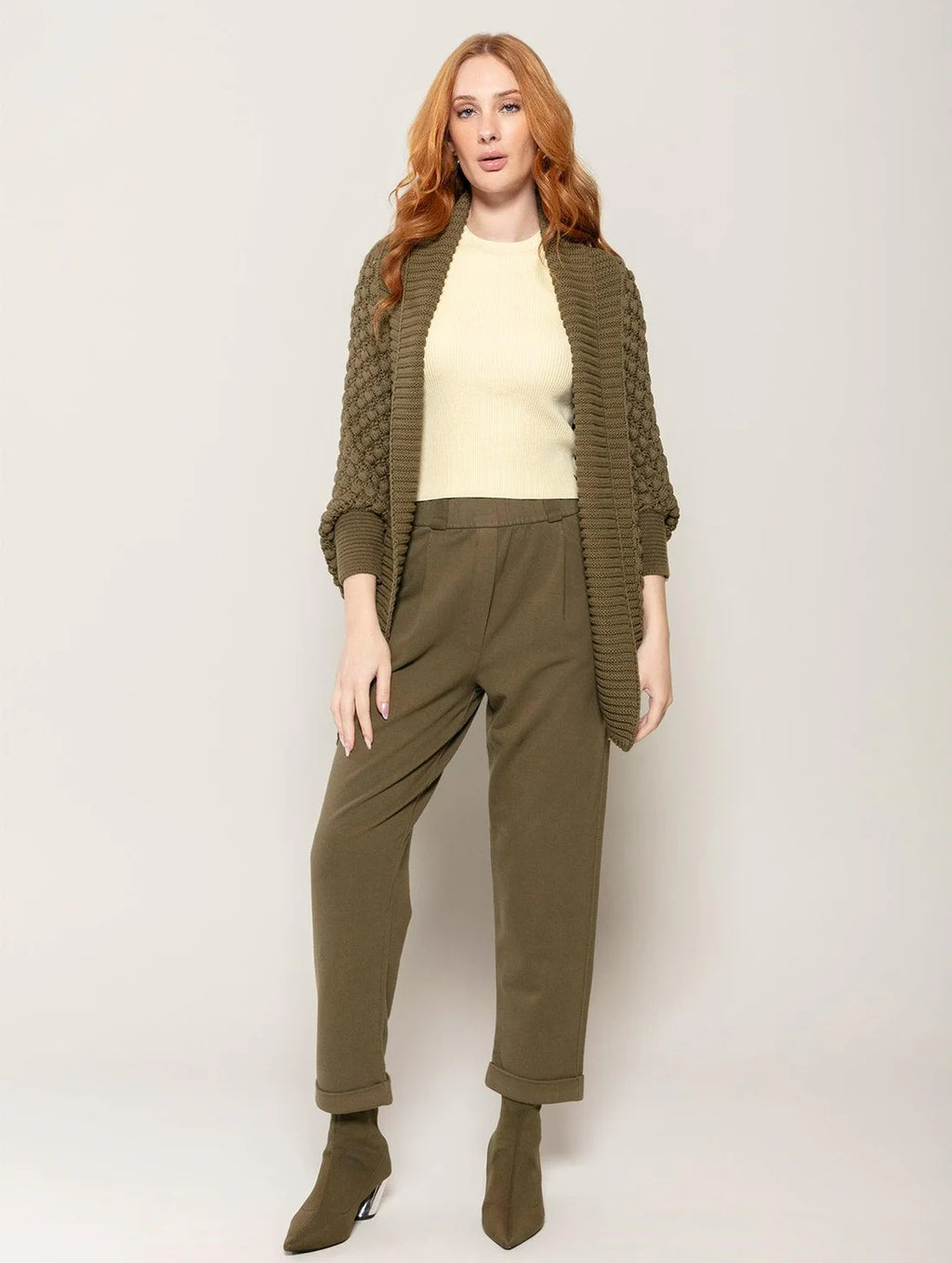 Calça em algodão modelo alfaiataria Biamar