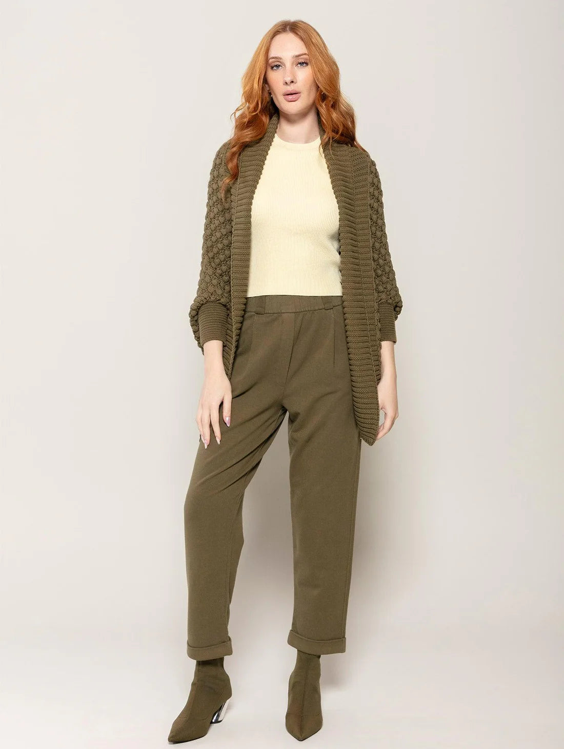 Calça em algodão modelo alfaiataria Biamar