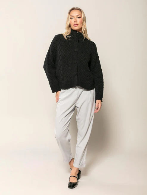 Calça com bolso lateral e punho dobrado Biamar
