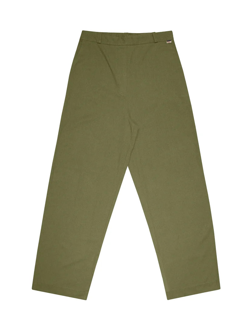 CALÇA RETA COM BOLSOS FACA E ELÁSTICO BIAMAR 12020