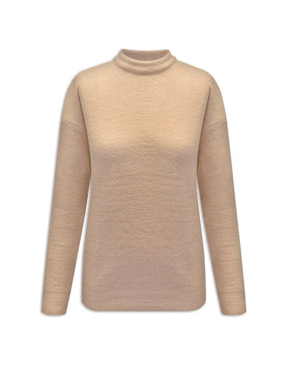 Blusa básica em fio pluma exclusivo Biamar 09872