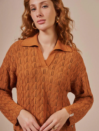 Blusa polo em ponto leque Biamar 12555