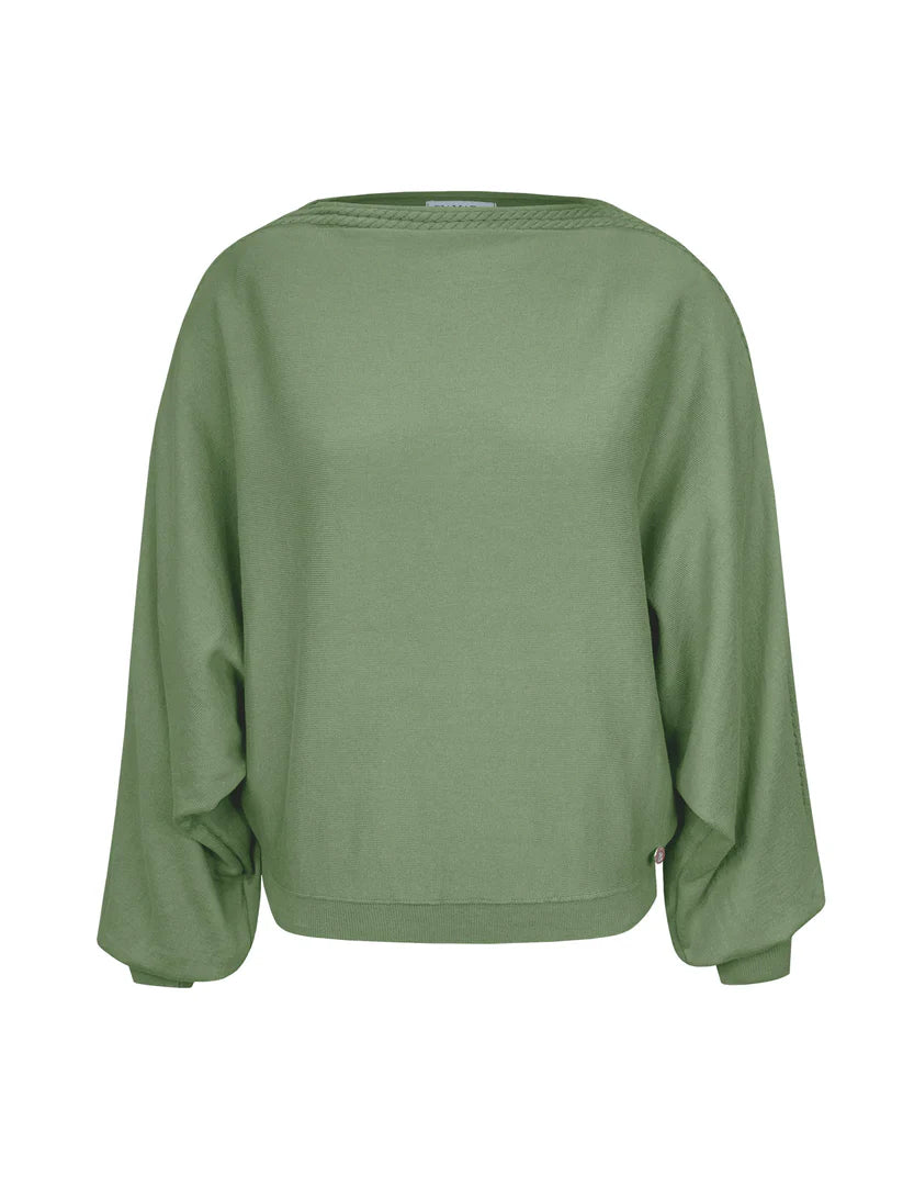 BLUSA EM ALGODÃO COM DETALHE EM TRANÇAS E GOLA CANOA BIAMAR 11975