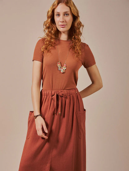 Blusa canelada Biamar 12303