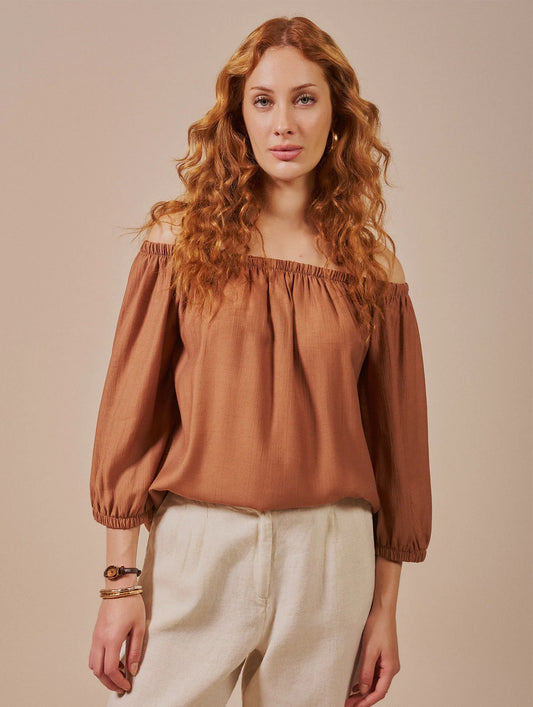 Blusa de ombro a ombro Biamar 12310