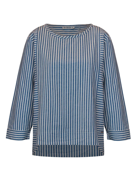 Blusa com padronagem listrada Biamar 12291