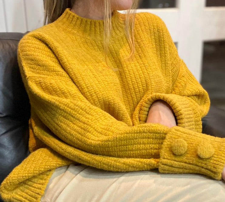 BLUSA BIAMAR OVERSIZED COM PUNHOS DOBRADOS