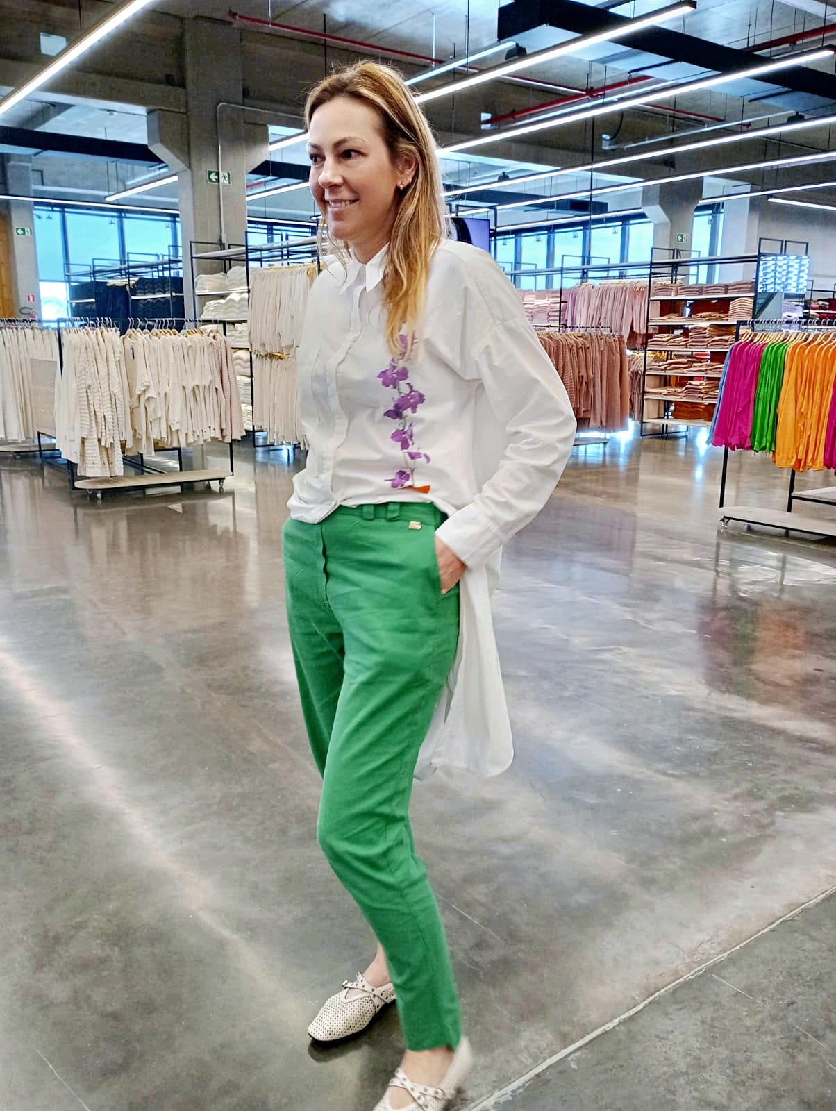 CALÇA BARRA MULLET BIAMAR (LINHO E VISCOSE)