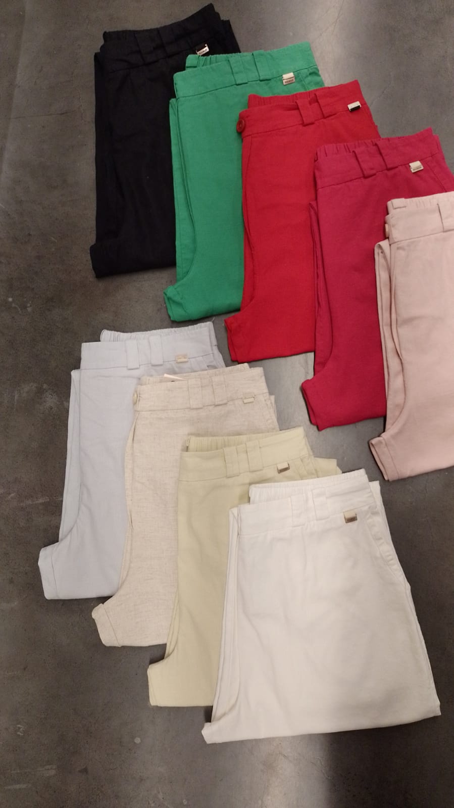 CALÇA BARRA MULLET BIAMAR (LINHO E VISCOSE)