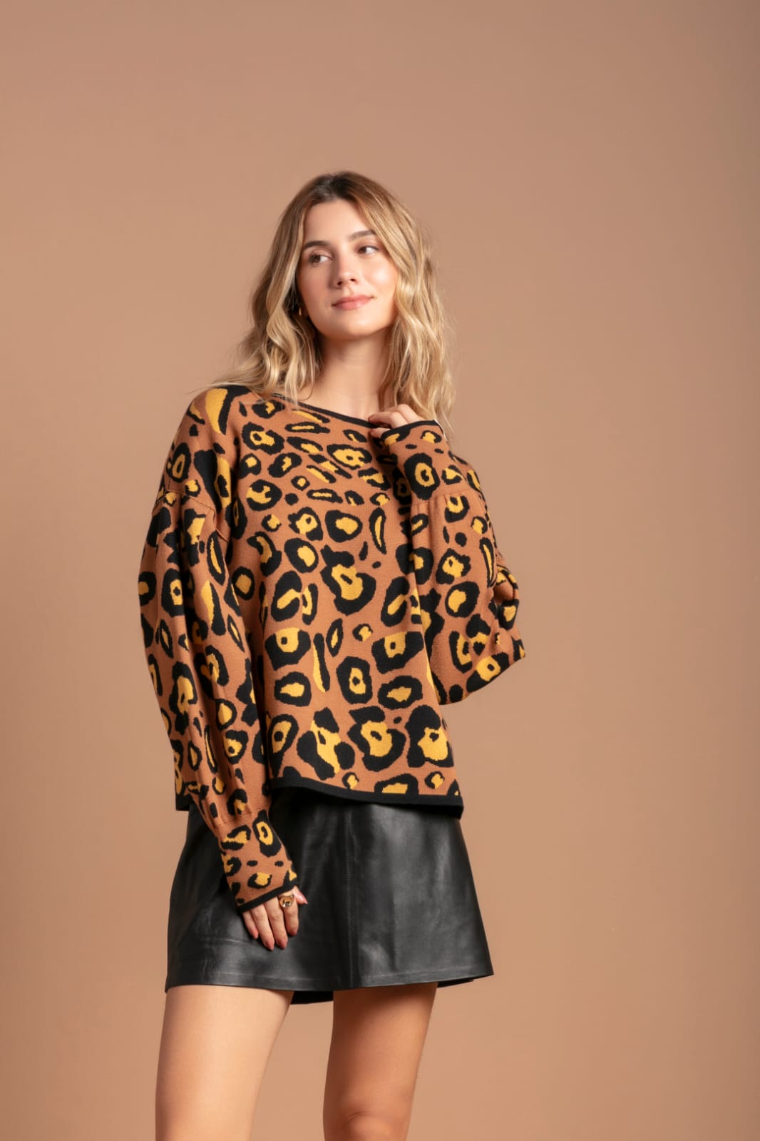 Blusa Manga Mufante Punho Marcado Biamar 11780