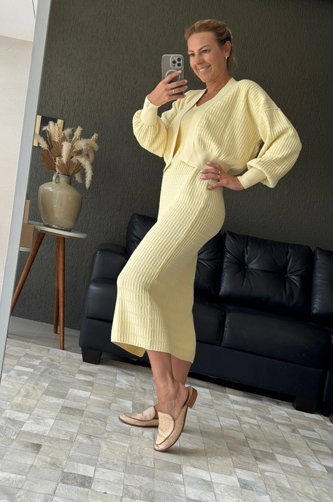 Vestido longo em algodão Biamar