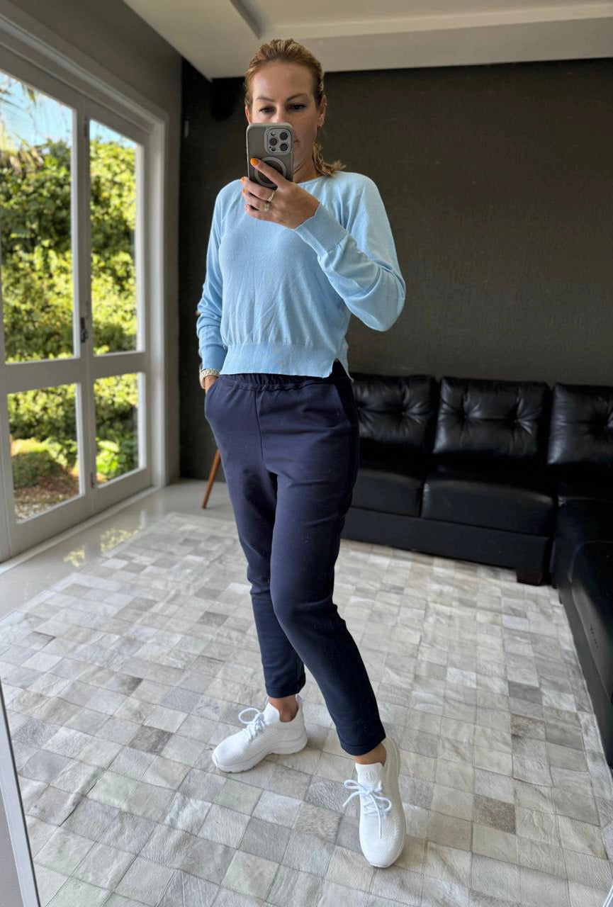 Calça moletom com bolso Biamar