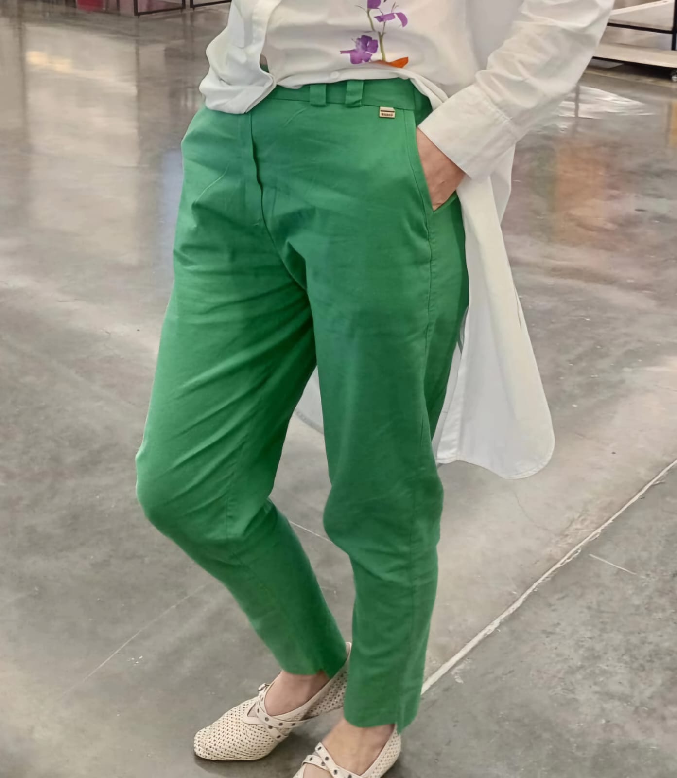 CALÇA BARRA MULLET BIAMAR (LINHO E VISCOSE)