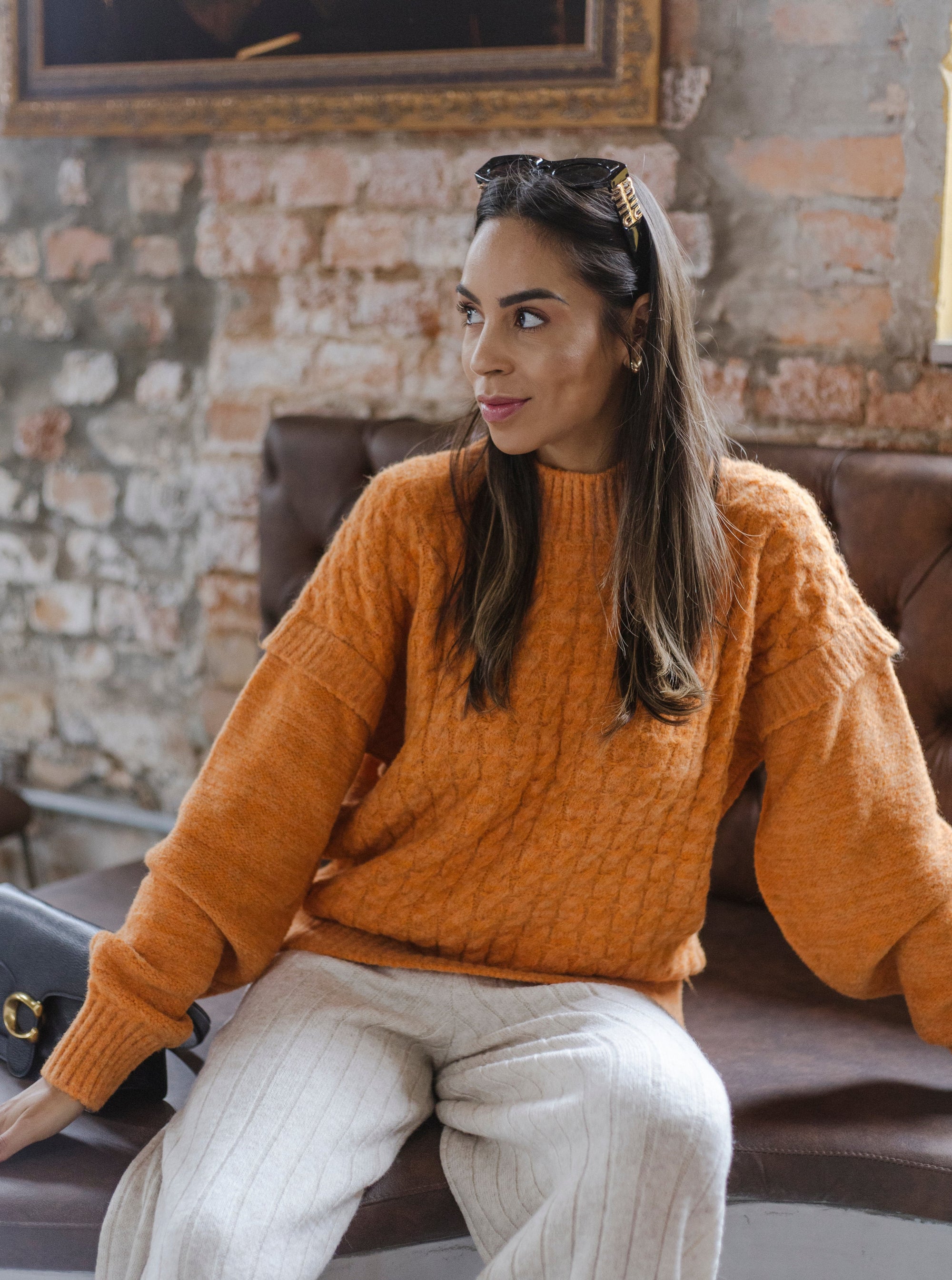 BLUSA BIAMAR DE GOLA REDONDA DETALHE MANGA