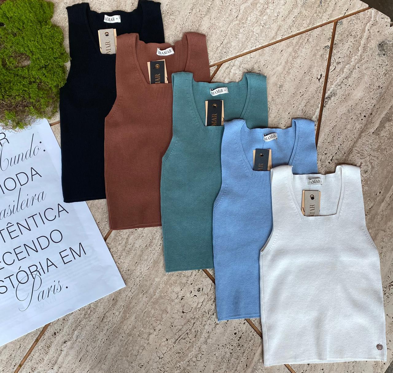 Regata Biamar Decote Quadrado