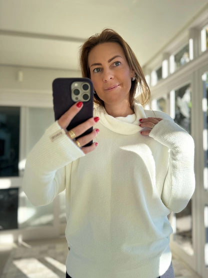 Blusa luvinha em fio pluma Biamar