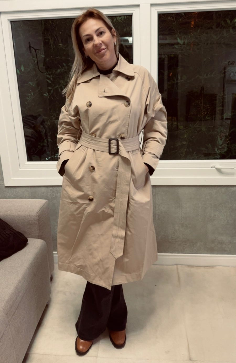 Jaqueta trench coat Biamar 51047