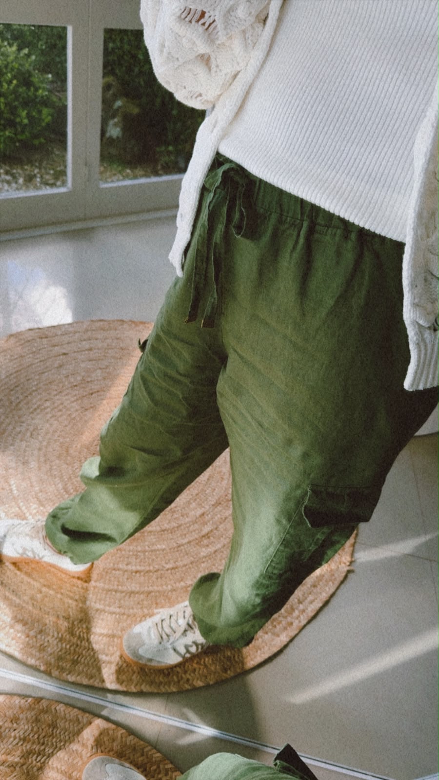 Calça cargo 100% linho Biamar 12274