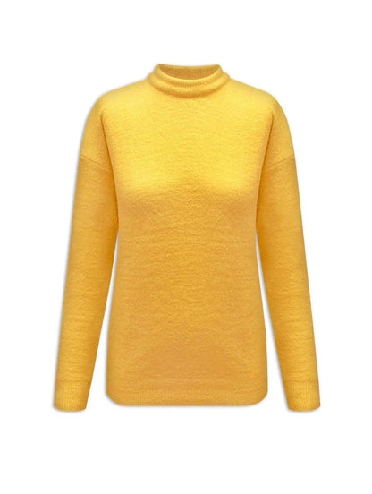 Blusa básica em fio pluma exclusivo Biamar 09872