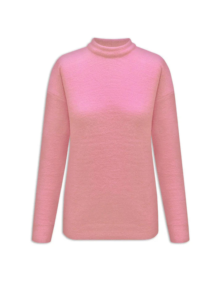 Blusa básica em fio pluma exclusivo Biamar 09872