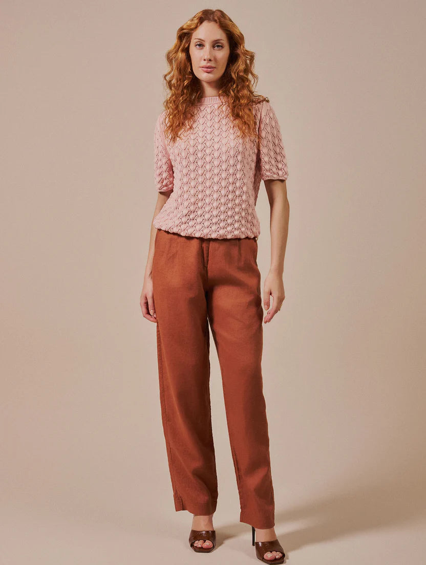 Blusa em ponto vazado Biamar 12541