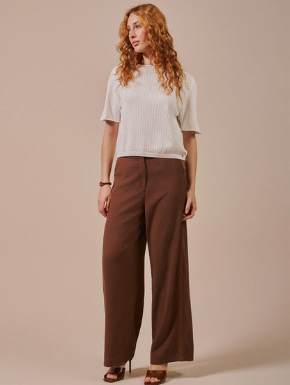 Blusa com tecimento detalhado Biamar 12504