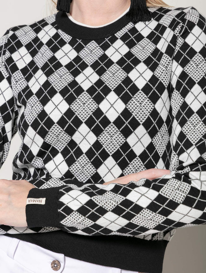 Casaco com fechamento em zíper e gola em pele fake Biamar 12430