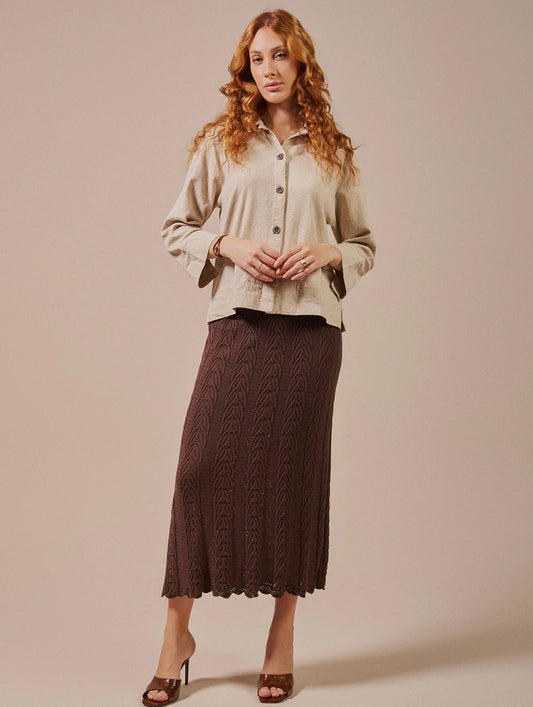 Camisa com detalhes Biamar 12267