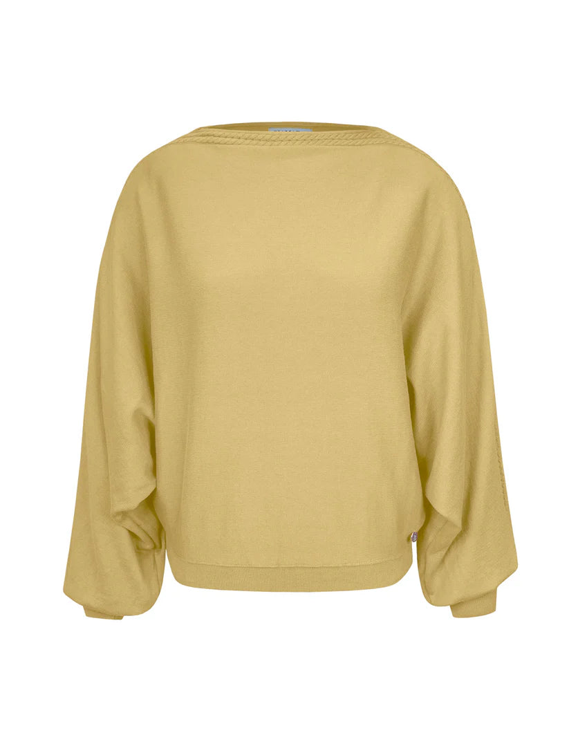 BLUSA EM ALGODÃO COM DETALHE EM TRANÇAS E GOLA CANOA BIAMAR 11975