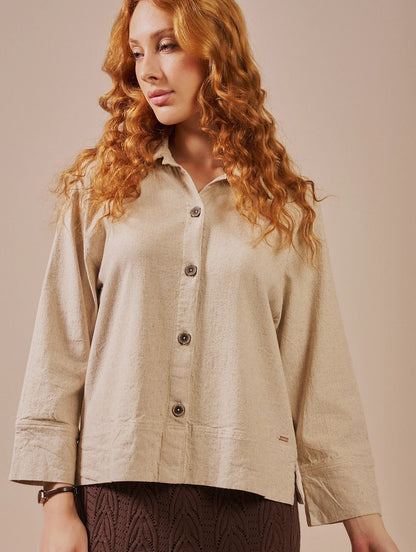 Camisa com detalhes Biamar 12267