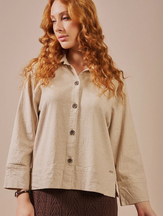 Camisa com detalhes Biamar 12267