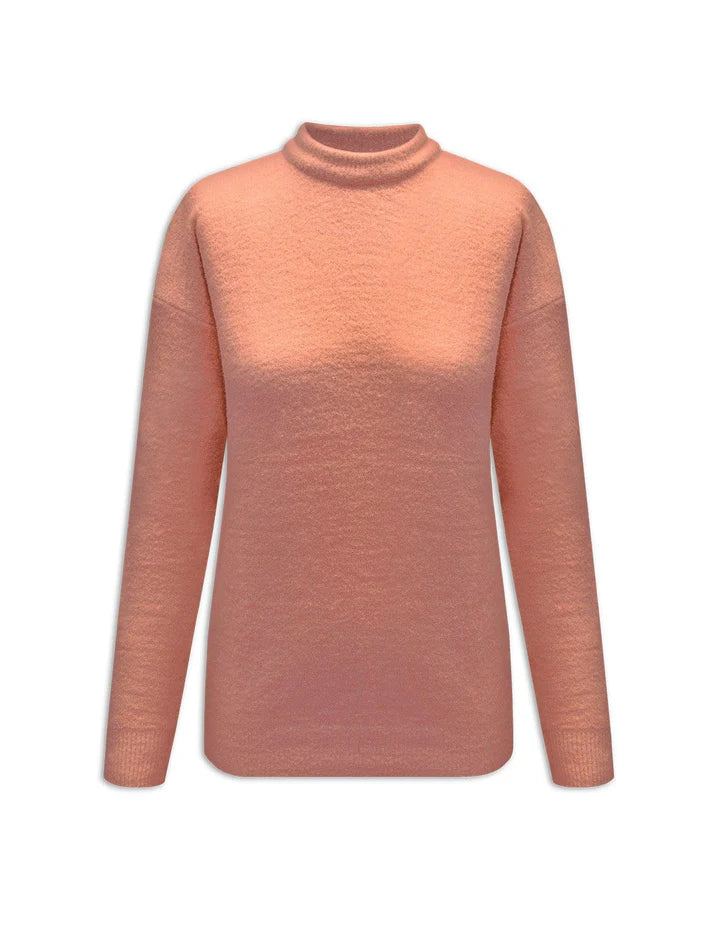 Blusa básica em fio pluma exclusivo Biamar 09872